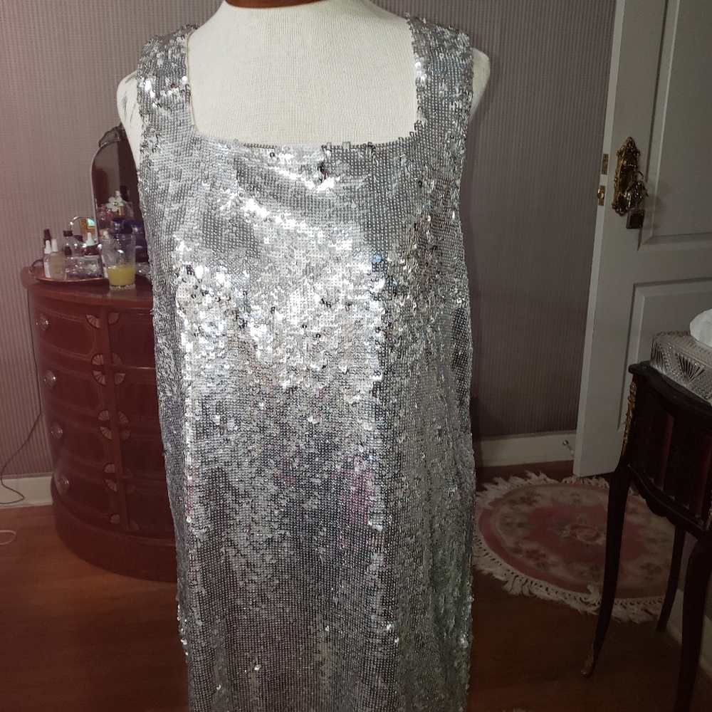 Woman's sequined dress